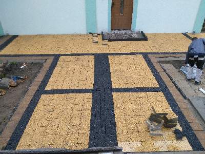 Czluchow ukladanie brukowej kostki