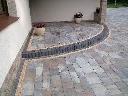 Chodzież układanie kostki