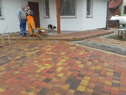 Wągrowiec kostka brukowa