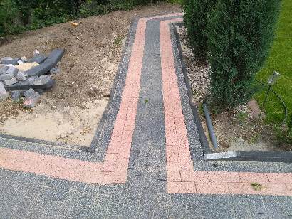 Inowrocław układanie kostki polbrukowej