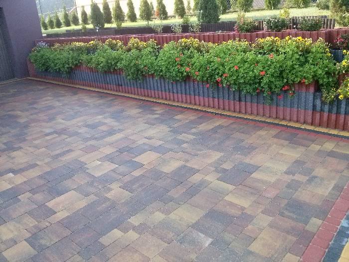 układanie kostki brukowej kolory Inowrocław