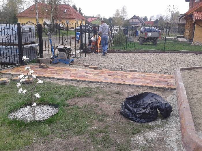 ukladanie kostki garnitowej Wroclaw