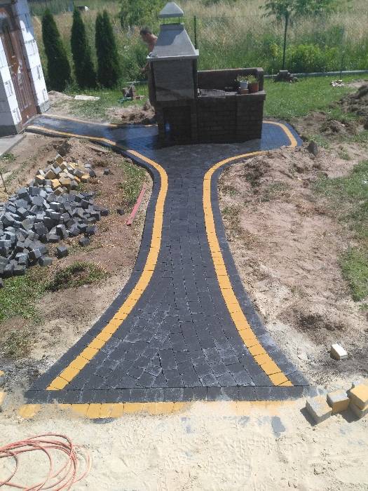 Chodziez ukladanie kostki brukowej cena