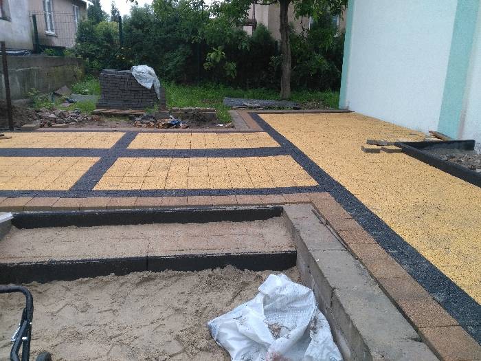 ukladanie kostki granitowej Chodziez