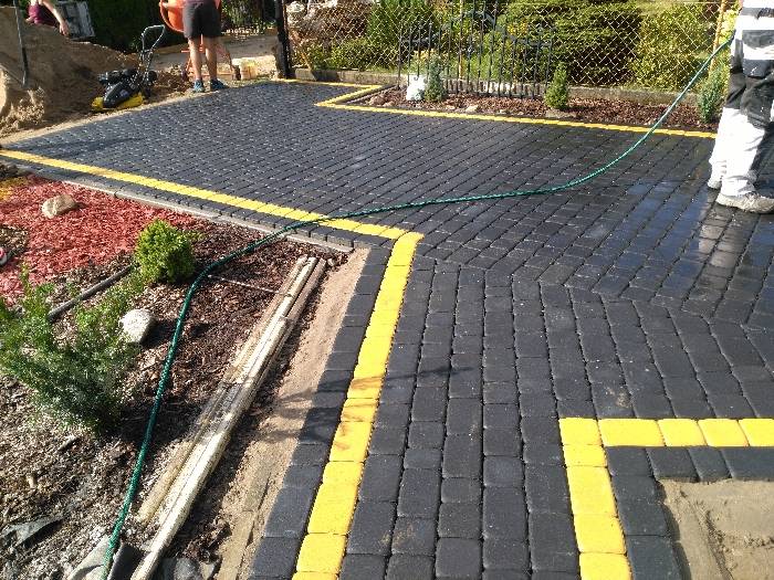 Złotów układanie kostki